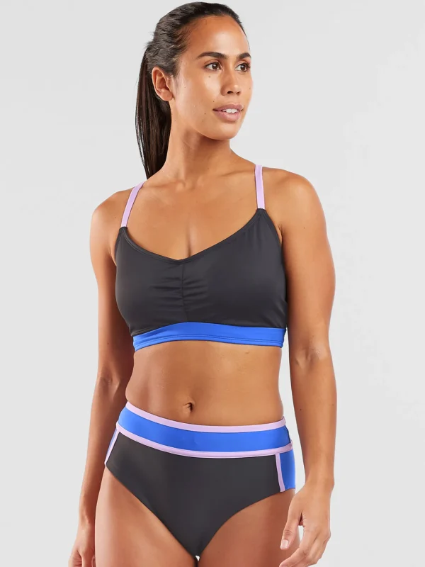 Tidal Rave Underwire Bikini Top - Colorblock>Title Nine Hot