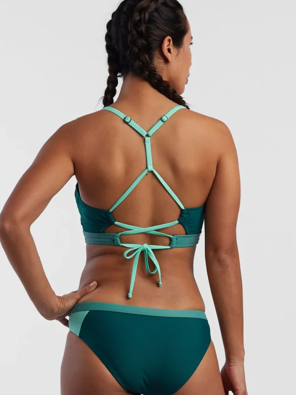 Tidal Rave Underwire Bikini Top - Colorblock>Title Nine Hot