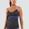 Tidal Rave Underwire Tankini Top - Colorblock>Title Nine Best