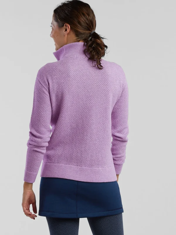 Woolicious Waffle 1/4 Zip Sweater - Solid>Title Nine Best Sale