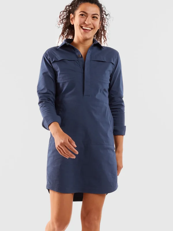 Wren Utility Shirt Dress - Solid>Title Nine Discount