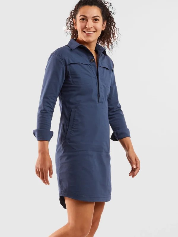 Wren Utility Shirt Dress - Solid>Title Nine Discount