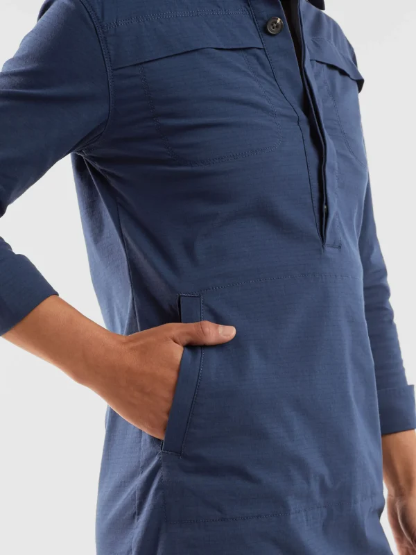 Wren Utility Shirt Dress - Solid>Title Nine Discount